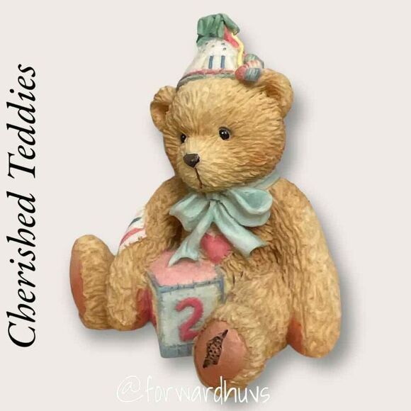 Cherished Teddies Figurine “Two Sweet Two Bear” #911321 - Picture 3 of 7